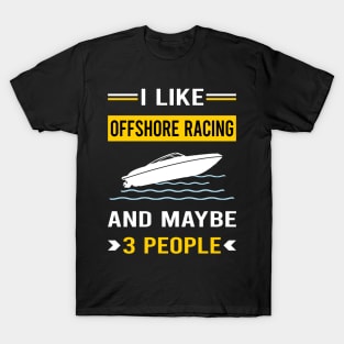 3 People Offshore Racing Race T-Shirt